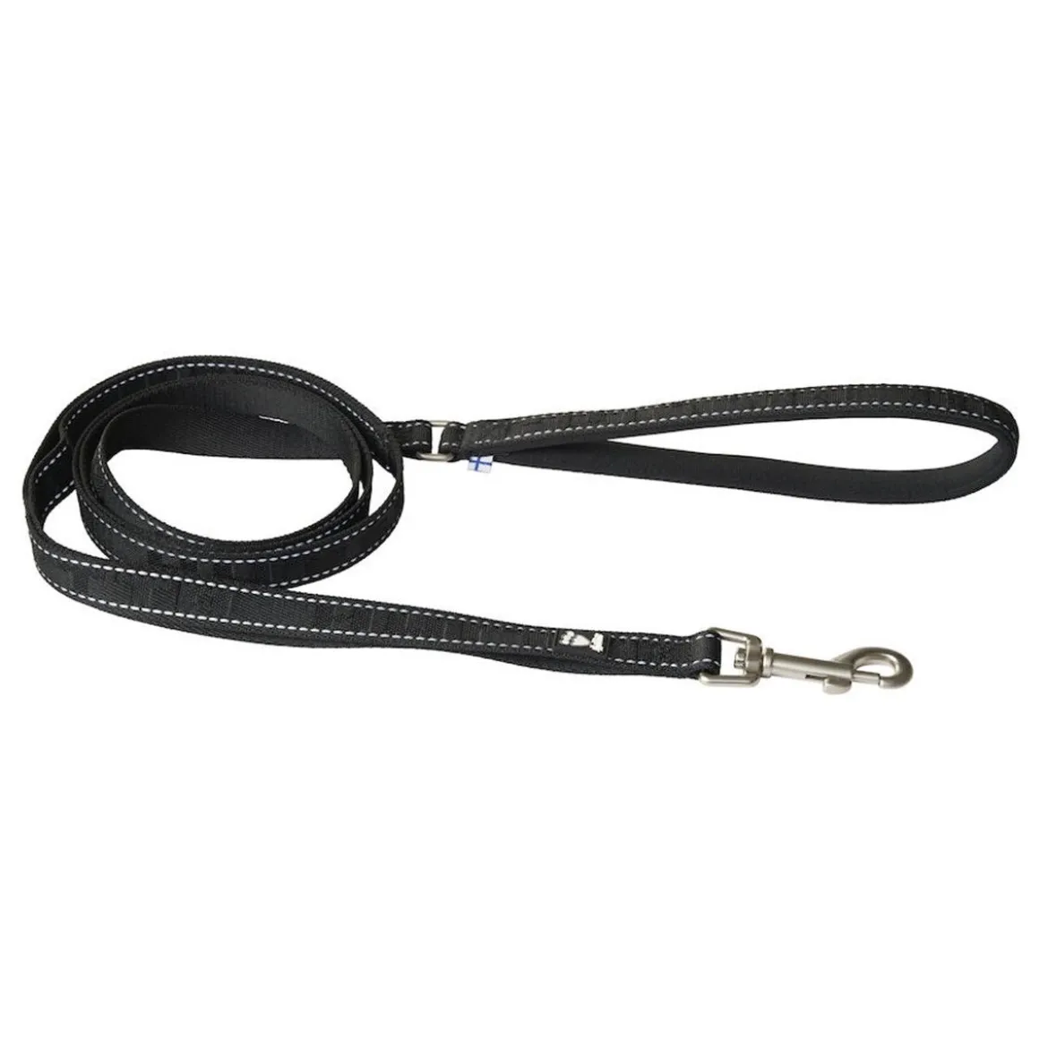 Hurtta Casual ECO Reflexkoppel Svart 180 cm