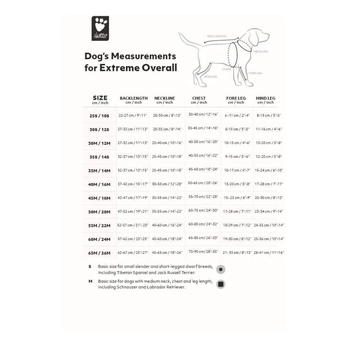 Hurtta Extreme Overall Svart