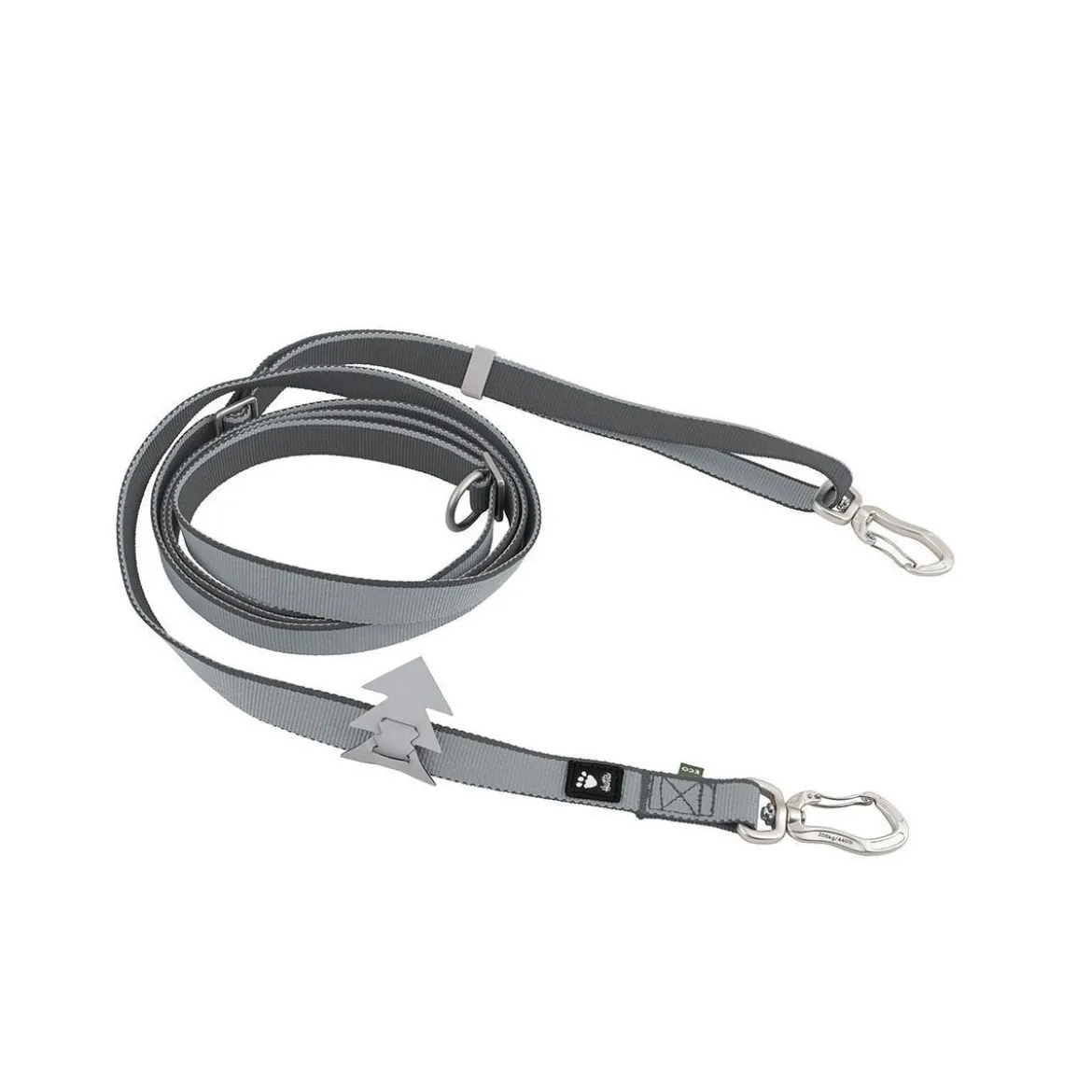 Hurtta Multilong Hundkoppel II Grå 100-300 cm
