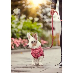 Hurtta Razzle-Dazzle Reversible Midlayer Hundjacka Rosa