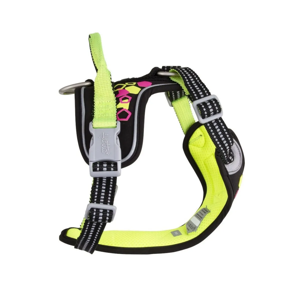 Hurtta Weekend Warrior Hundsele Neon & Svart