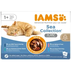 Iams Delights in jelly Multipack Sea Collection 12x85 g