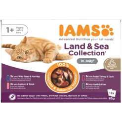 Iams Delights in jelly Multipack Land & Sea 12x85 g