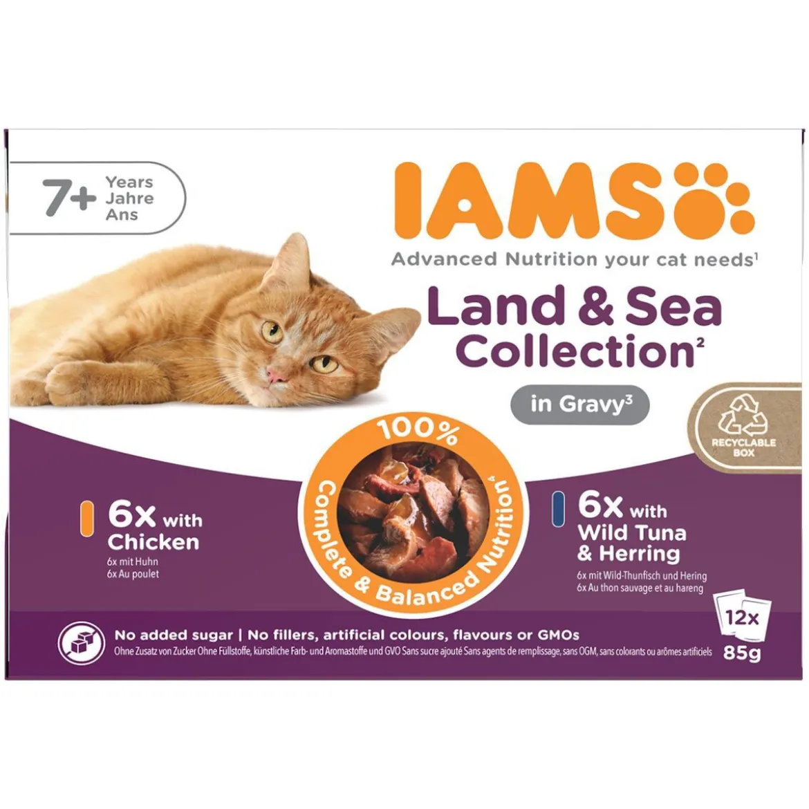 Iams Delights Senior Gravy Multipack