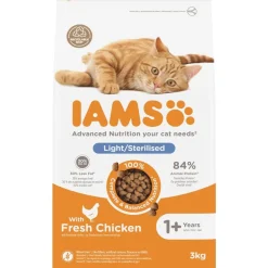 Iams for Vitality Cat Adult Sterilised Chicken