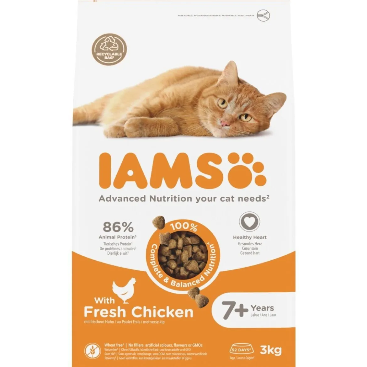 Iams for Vitality Cat Senior Chicken