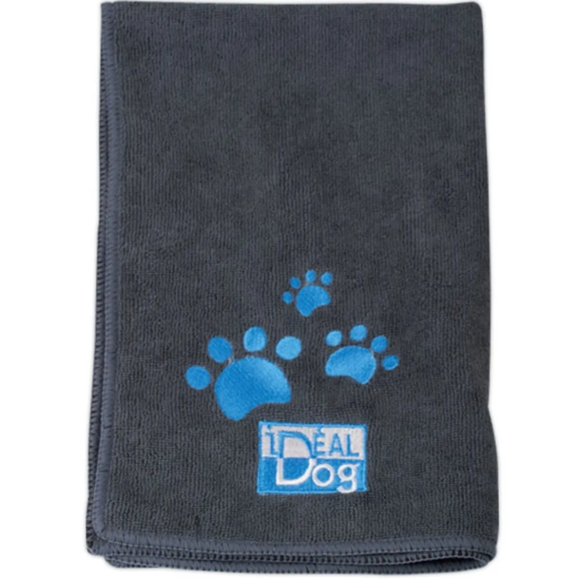 Ideal Dog Hundhandduk Svart 2-pack