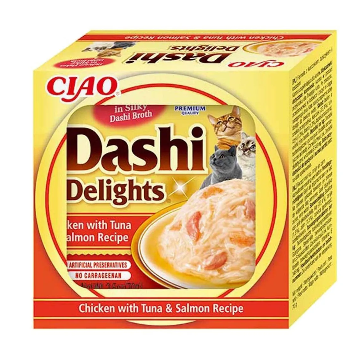 Inaba Dashi Delights Cat Tuna/Salmon