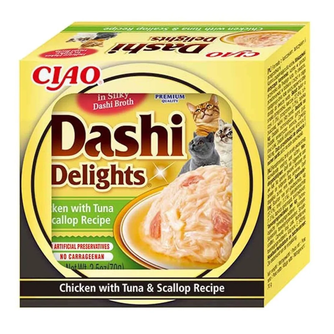Inaba Dashi Delights Cat Tuna/Scallop