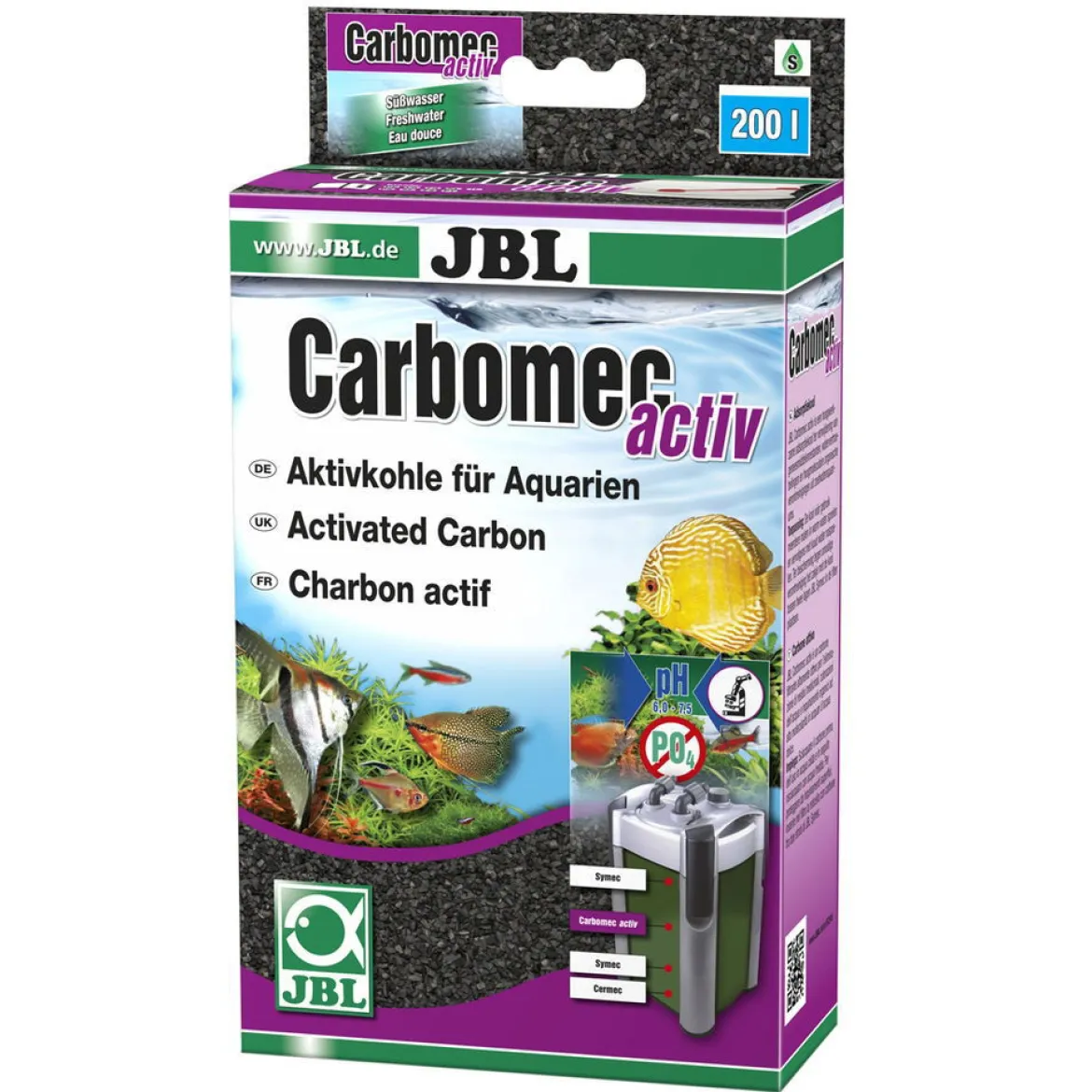 JBL Carbomec Aktivt Kol 400 g