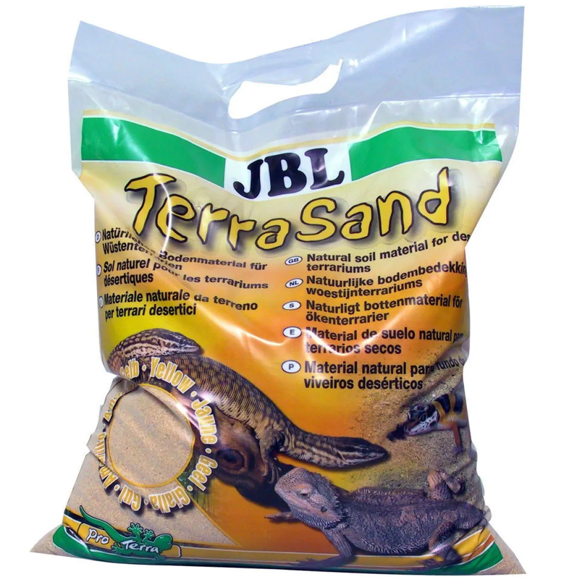 JBL TerraSand Nature Yellow Terrairesand 7,5 kg