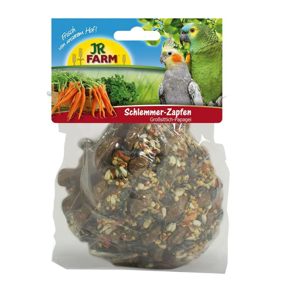 JR Farm Kotte med Godis för Parakit och Papegoja