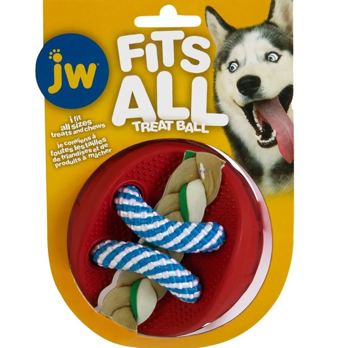 JW Fits all Treat Aktiveringsboll