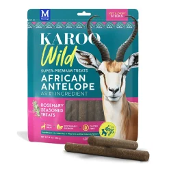 Karoo Wild Tupppinnar med Rosmarin och Antilopkött 454 g