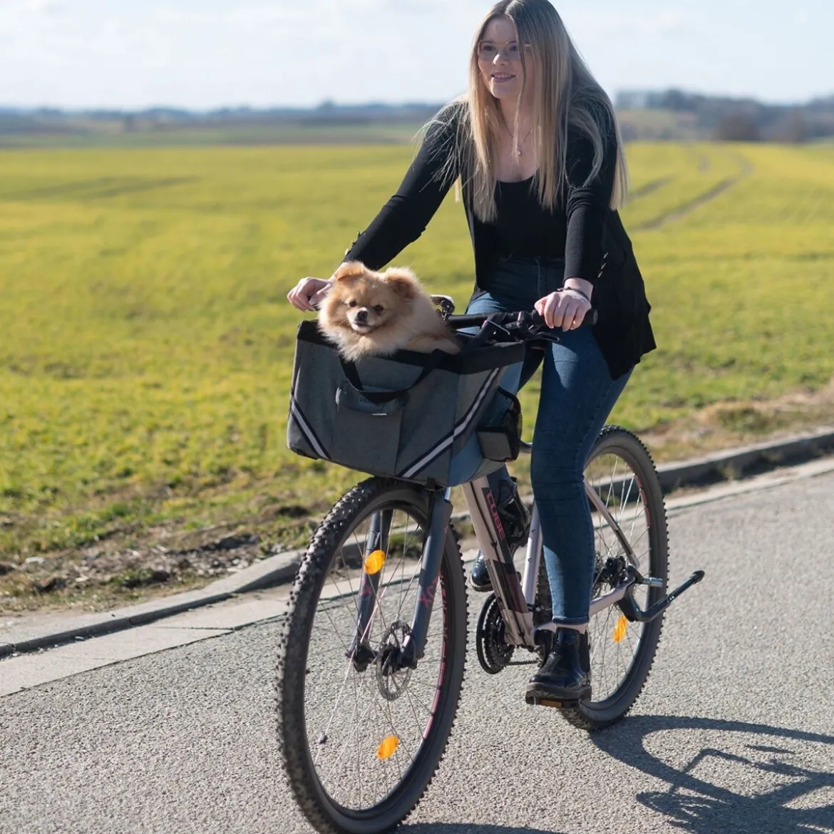 Kerbl Vacation Cykelkorg Grå
