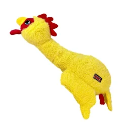 KONG Scruffs Mjukisdjur till Hundmed Pipljud Kyckling M/L