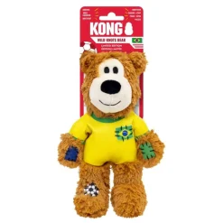 KONG Wild Knots Björn Fotboll Brasilien Hundleksak