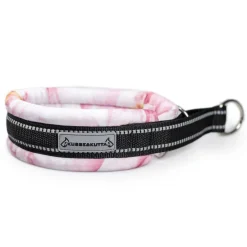 Kusse & Kutta Hundhalsband Brett Mjuk Ljusrosa