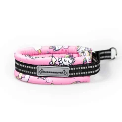 Kusse&Kutta Hundhalsband Rosa Donuts