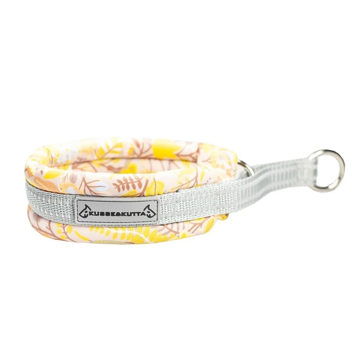 Kusse & Kutta Hundhalsband Rosa/Gul