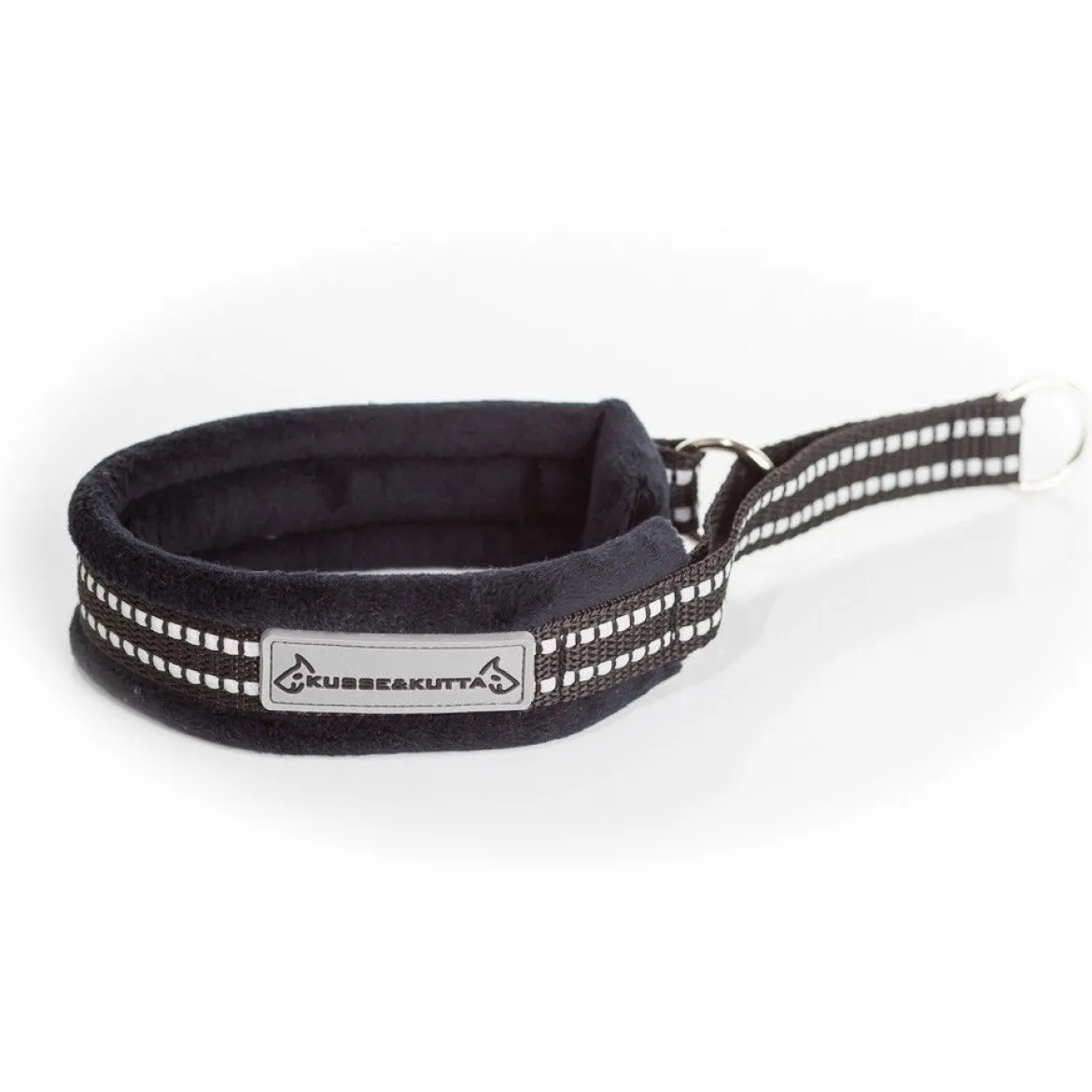 Kusse&Kutta Hundhalsband Svart