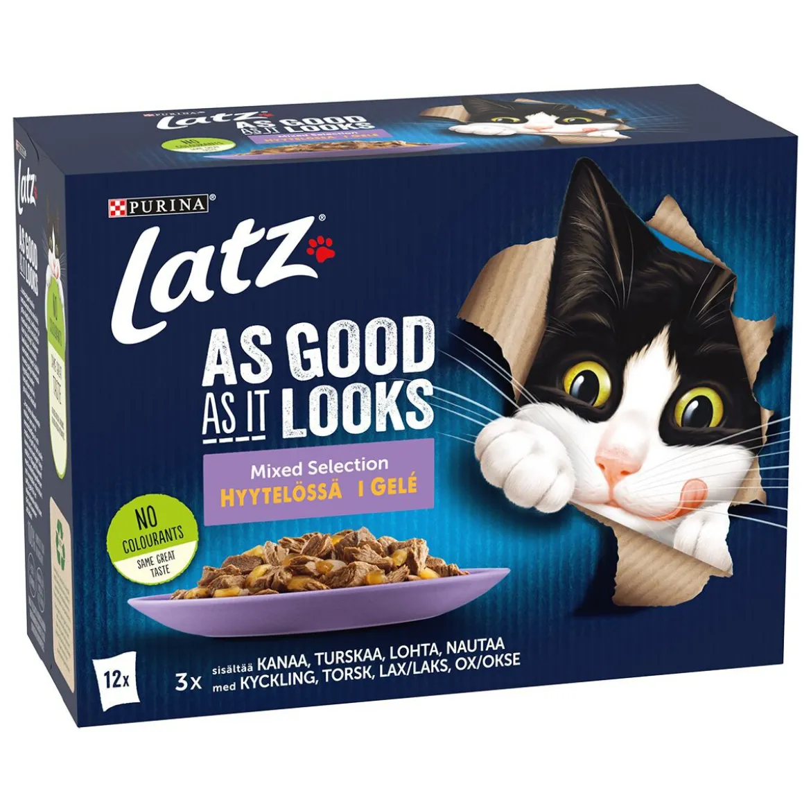 Latz As Good As It Looks Mixed Jelly Våtfoder till Katt