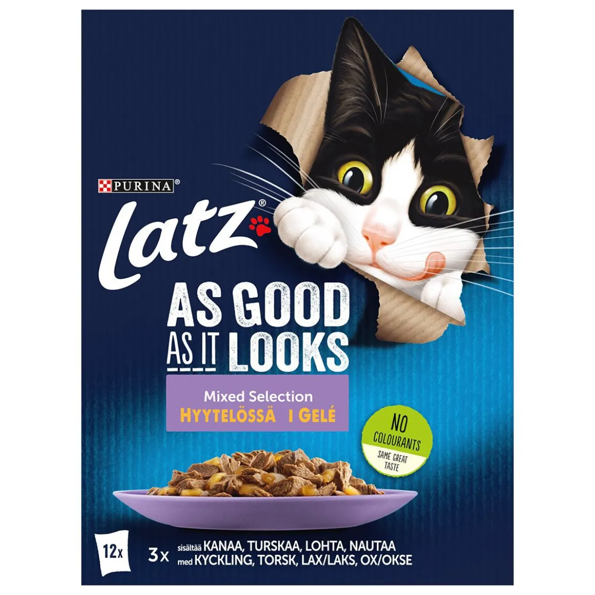 Latz As Good As It Looks Mixed Jelly Våtfoder till Katt