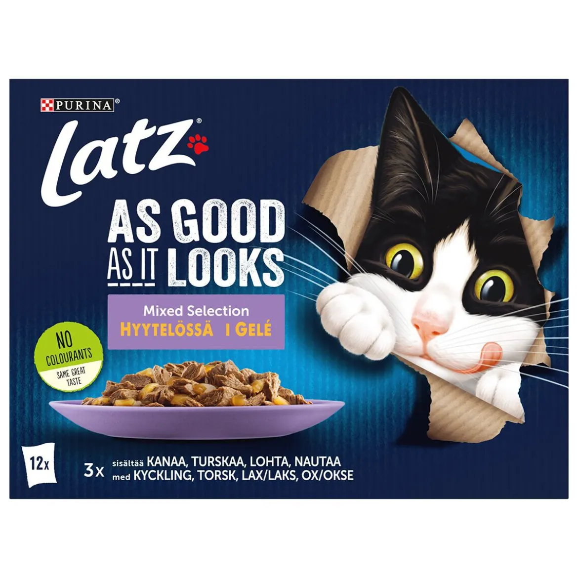 Latz As Good As It Looks Mixed Jelly Våtfoder till Katt