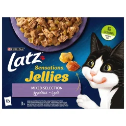 Latz Cat Sensations Mixed Selection i Gelé Våtfoder till Katt 12x100 g