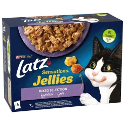 Latz Cat Sensations Mixed Selection i Gelé Våtfoder till Katt 12x100 g