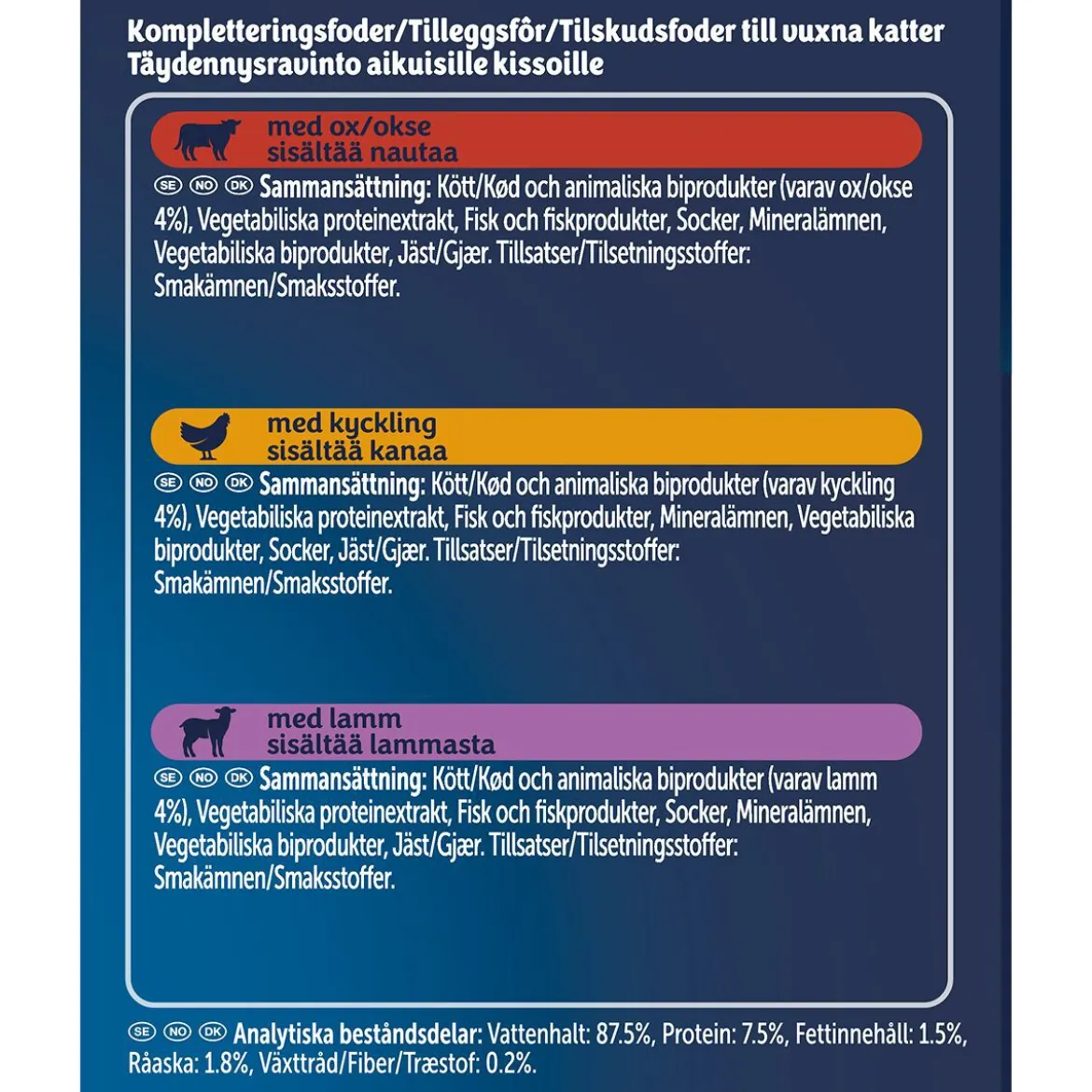 Latz Soup Farm Selection Köttsoppa till Katt 6x48 g