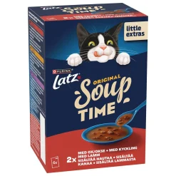Latz Soup Farm Selection Köttsoppa till Katt 6x48 g