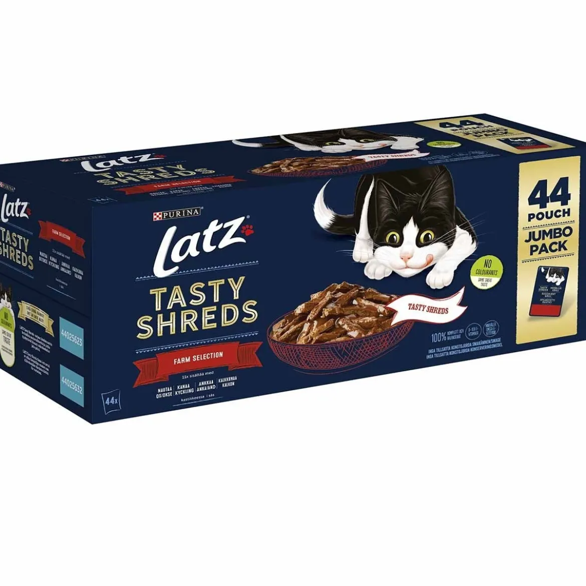 Latz Tasty Shreds Farm Selection Multipack 44x80 g