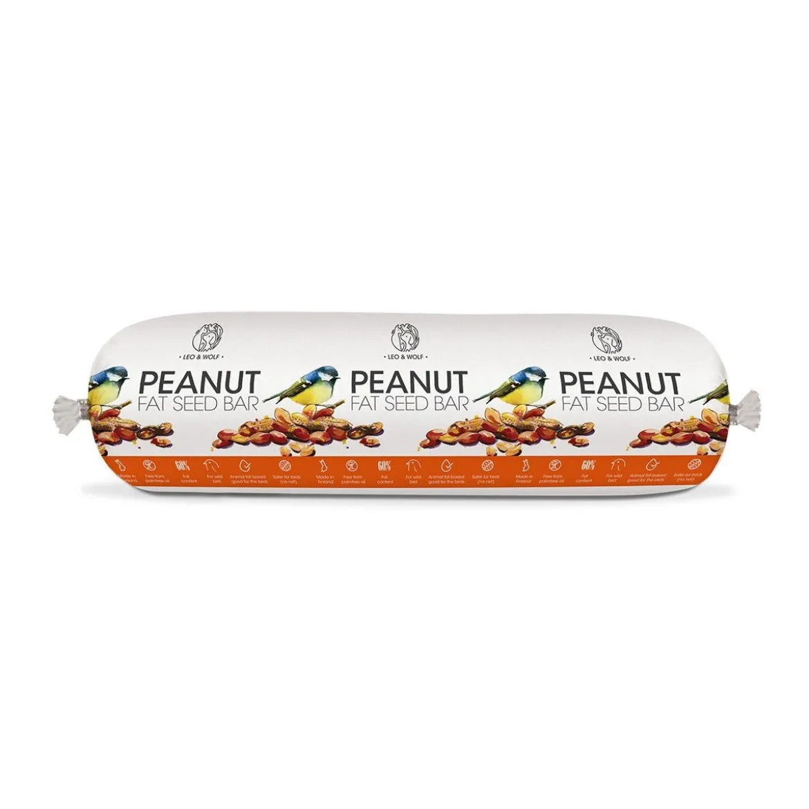 Leo & Wolf Peanut Talgkorv för vildfågel 600 g