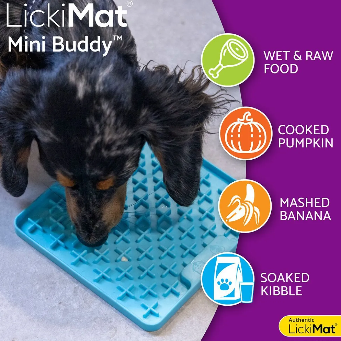 LickiMat Buddy Slickmatta Mini Turkos