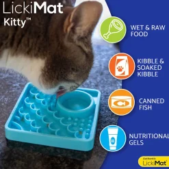 LickiMat Kitty Slow Feeder till Kattunge