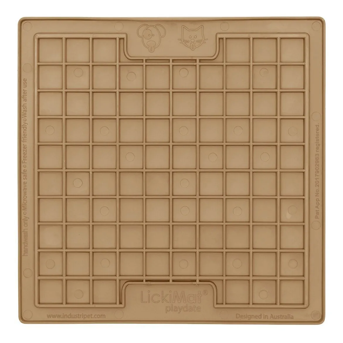 LickiMat Playdate Classic Slickmatta Lila