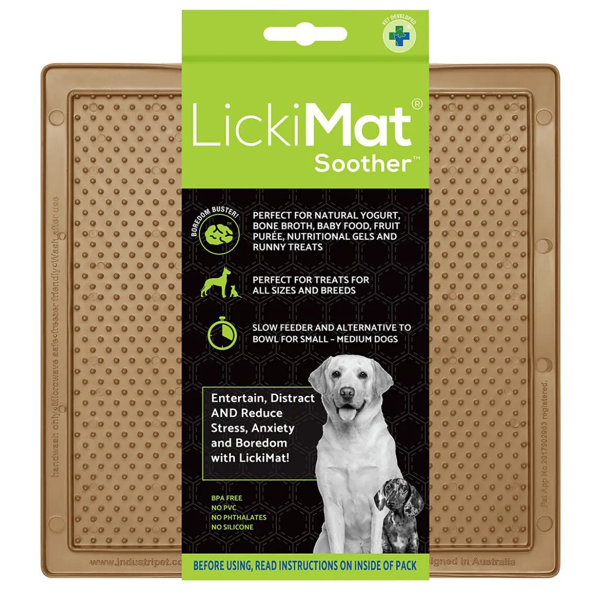 LickiMat Soother Classic Slickmatta Turkos