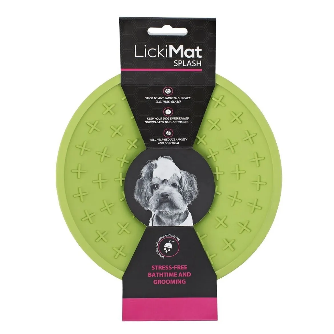 LickiMat Splash Slickmatta Grön
