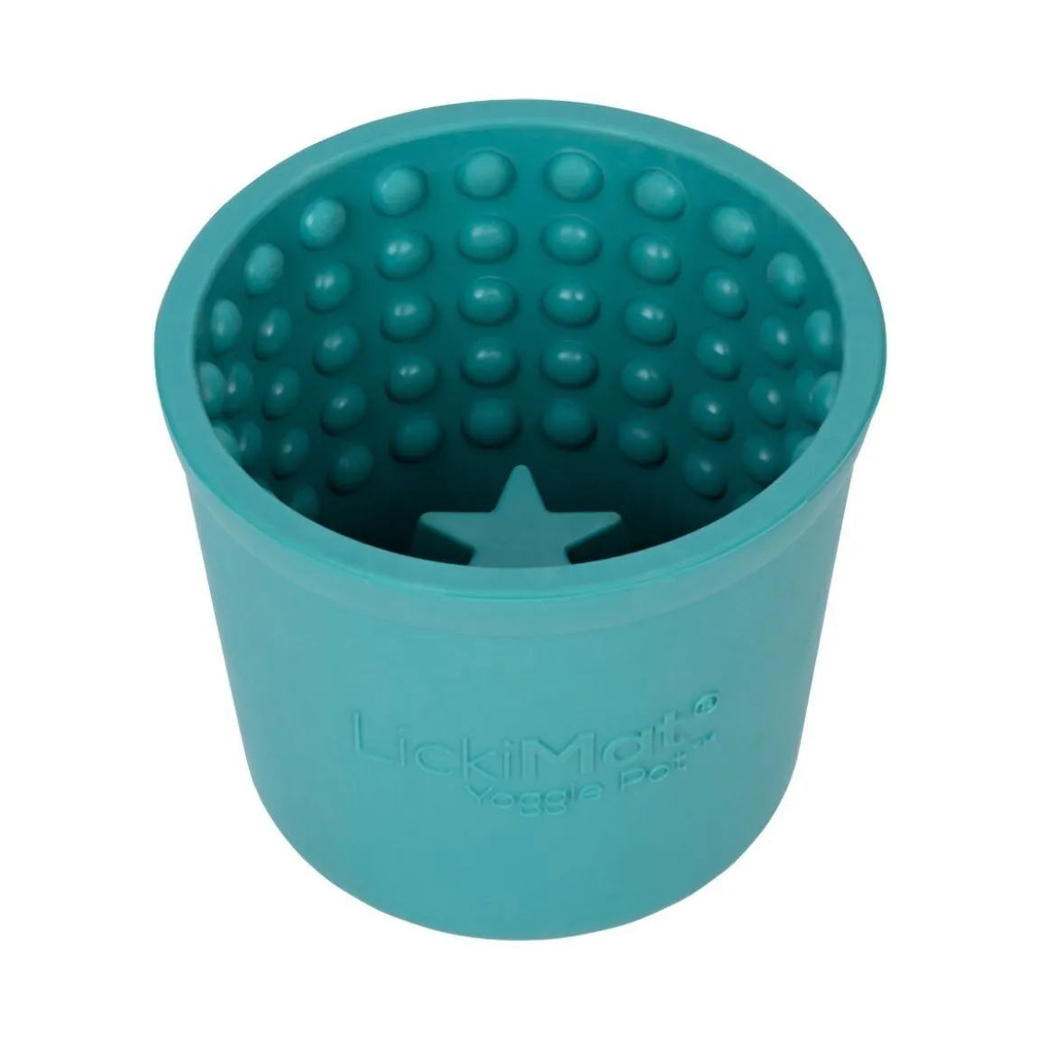 LickiMat Yoggie Slow Feeder Skål-Turkos
