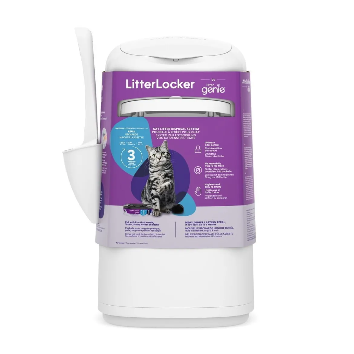 LitterLocker Genie Soptunna till Kattlåda
