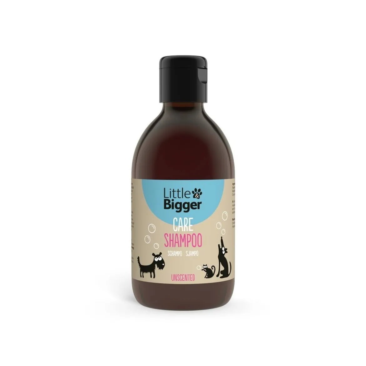 Little&Bigger Care Schampo för Hund & Katt Unscented 300 ml