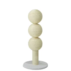 Little&Bigger Dreamy Klöspelare med Bollar Vit 80 cm