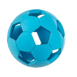 Little&Bigger Fotboll i Gummi Blå 6 cm