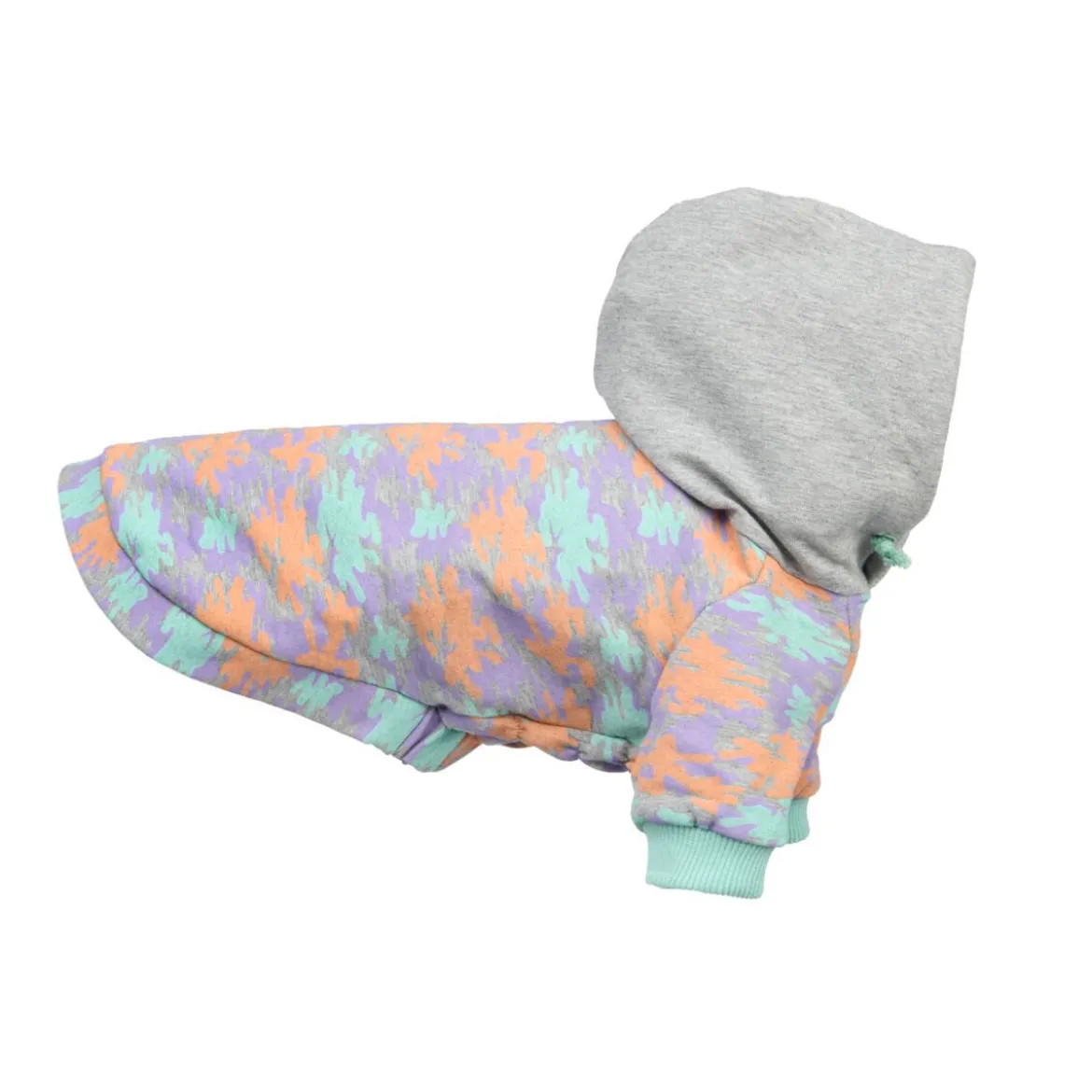 Little&Bigger Hoodie till Hund Pastell