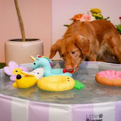 Little&Bigger HotSummer Hundpool Randig Lila 80 cm