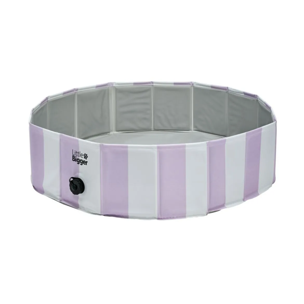 Little&Bigger HotSummer Hundpool Randig Lila 80 cm