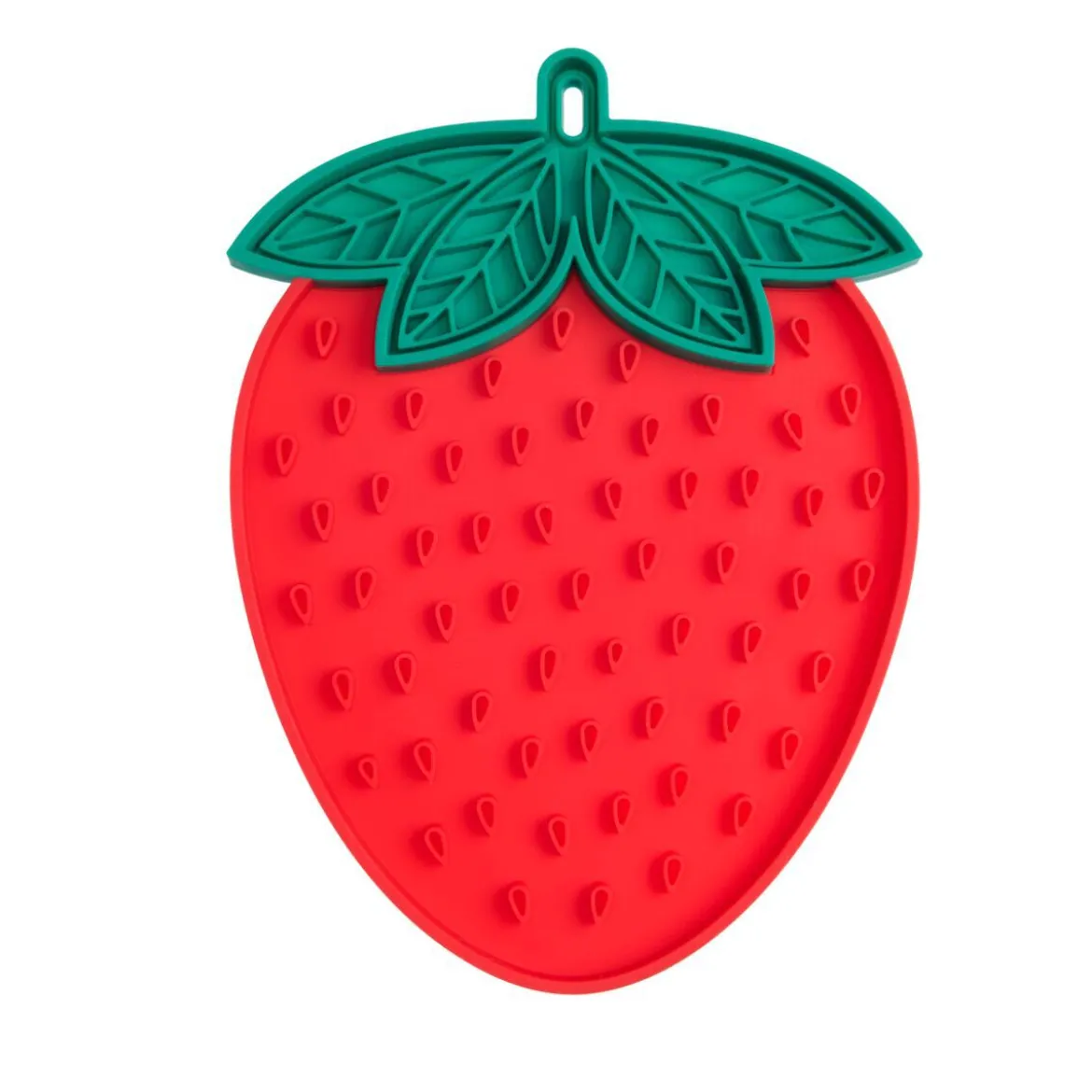 Little&Bigger Juicy Vibes Yummy Mat Jordgubbe Slickmatta till Hund & Katt