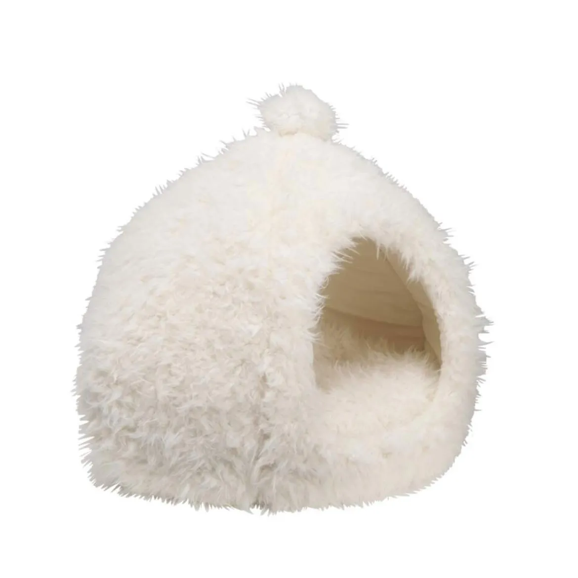 Little&Bigger Kattigloo Vit 43 cm