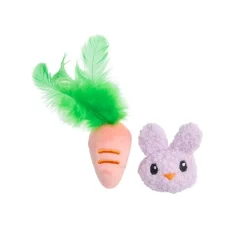 Little&Bigger Kitten Basics Kanin & Morot Kattungeleksaker 2-pack